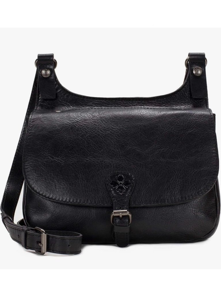Patricia Nash London Saddle Bag Crafted From 100% Full-Grain Leather Crossbody